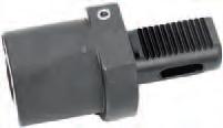 Bohrstangenhalter - Form E VDI-Werkzeughalter bbb Ausführung: Nach DIN 69880 VDI Werkzeughalter für Wendeplattenbohrer (Form E1) oder Bohrstangen (Form E) mit innerer Kühlmittelzufuhr Schaft,