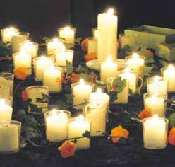 22 Friedenskirche Scharmbeckstotel Taizé-Andacht bei Kerzenlicht In diesem Jahr laden wir in die Friedenskirchengemeinde ein Das Licht zahlreicher Kerzen trägt zur besonderen Atmosphäre in der Taizé