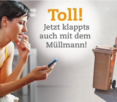 Abfallwirtschaftsbetrieb Die MyMüll-App für Smartphone und Tablet www.projektpartner.