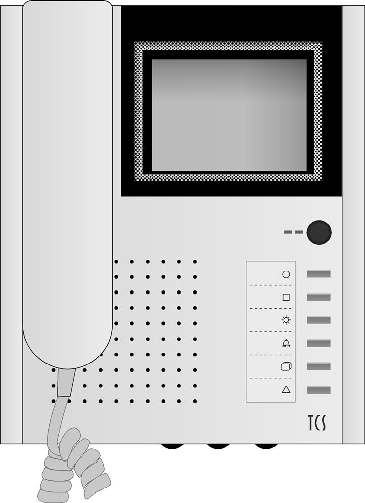2 8/2004 Geräteübersicht VMH30/VML30 Monitor Hörer mit Mikrofon (nur VMH- Varianten) Anzeige Ruf AUS (rot) Anzeige Zusatzfunktionen (grün) Türöffnertaste Sondertaste 1 Sondertaste 2 Lichttaste Ruf