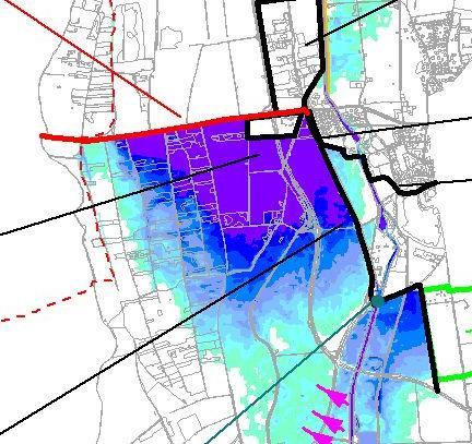 Mindeltalstudie Planungszustand III Ergebnis Becken