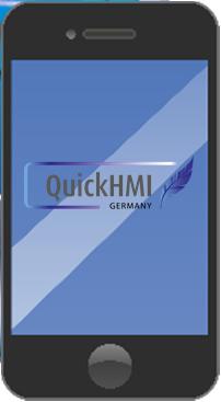 Webviewer oder der QuickHMI App.