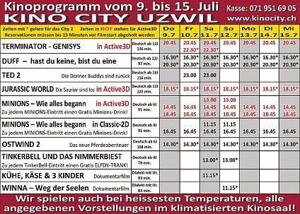 Juli Furkapass Grimselpass Fr. 54. und Möglichkeit Dampfbahnfahrt Fr. 88. auf der Furka Bergstrecke Freitag, 17. Juli Bürserschlucht Brandnertal Fr. 42. 11.30 F feld / 12.