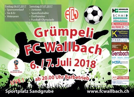 18 86/2018 Grümpeli FC Wallbach 07. + 08.