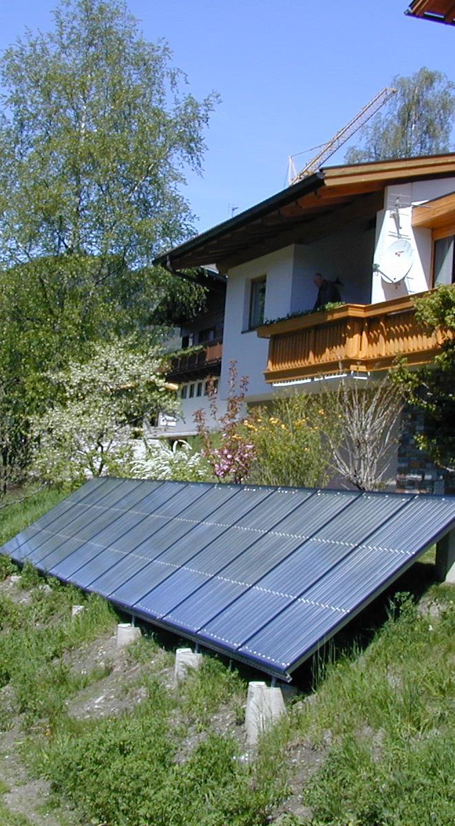 Energie-Meilensteine 1992 - Klimastation 1993 - GR-Beschluss Solarförderung 1995 - Arge Alp energieautark - Energiebewusste Gemeinde 1996 - Biogasanlage Virgental - Beitritt zum