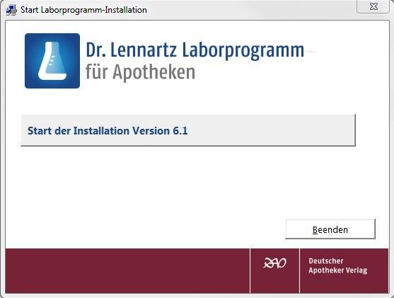 Dr. Lennartz Laborprogramm für Apotheken Installation des Updates Version 6.1 (1/2018) Vorbereitung und Installation.... 1 Einlesen einer Produktlizenz an einem PC ohne direkten Internetanschluss.