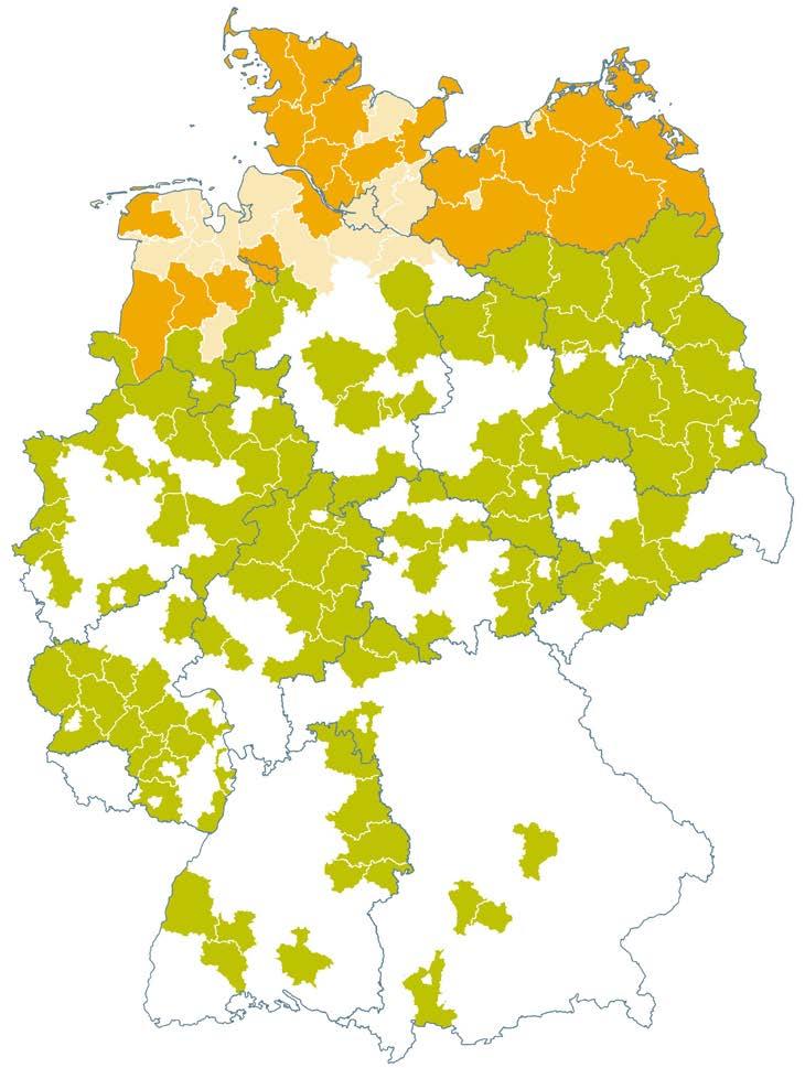 20 Analyse der bisherigen Ausschreibungen Windenergie an Land SH 54 Zuschläge für 110 WEA (8 Kreise) MV 43 Zuschläge für 135 WEA (6 Landkreise) NW 84 Zuschläge für 186 WEA (20 Kreise) HB 1 Zuschlag