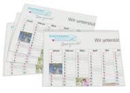Paketbeilage Papierposter DIN A gefalzt auf DIN A4 Briefbeilage NEU 208 WM-Planer plano oder