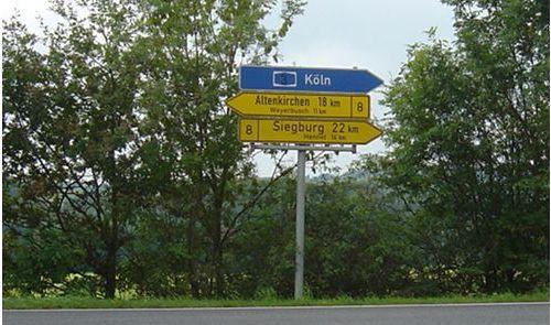 kräftigen : Hier endet die Straße 'Auf den Birken'.