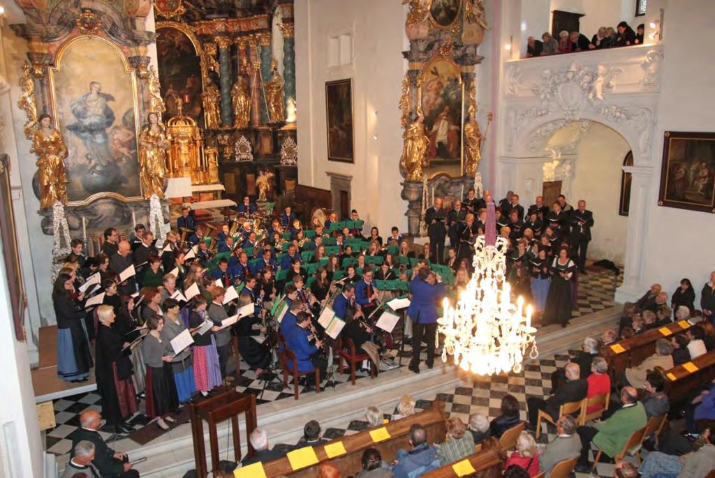 Ein besonderes und auch herausforderndes Ereignis in der jüngsten Vergangenheit war für den Kirchenchor die Teilnahme an den Kirchenkonzerten der Spielgemeinschaft Schwanberg - St.