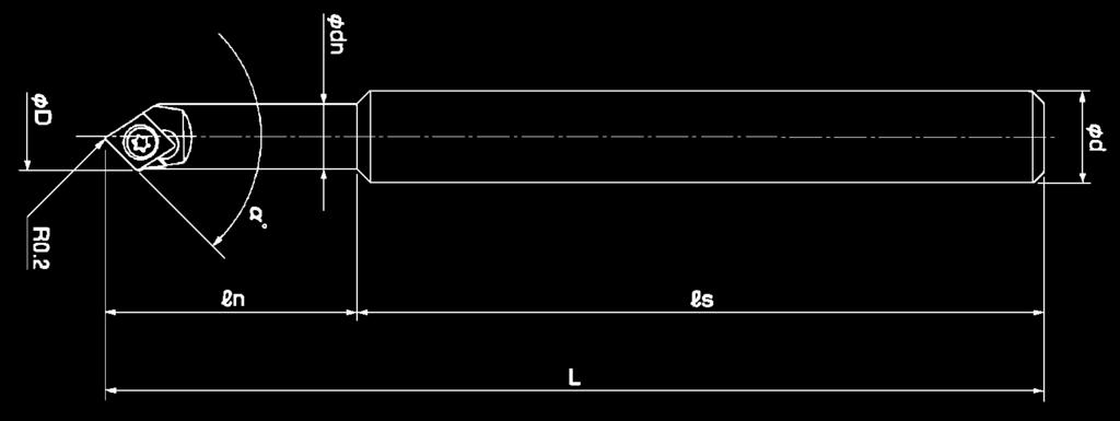 HM-Wendeplatten NC-Anbohrer für kleine Durchmesser