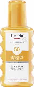 6,49 Eucerin Sun Lotion extra leicht LSF 50+ 400 ml