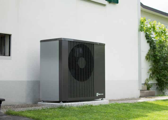 NP-AW 20 Luft/Wasser-Wärmepumpen Vorteile für den Hausbesitzer Vorteile für den Installateur Heizen, Kühlen und Brauchwarmwasser bereiten mit einem System Schallleistung nominal 53 db(a) nach EN