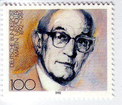 Martin Niemöller (1892-1984) Evangelischer Theologe und führender Vertreter der Bekennenden