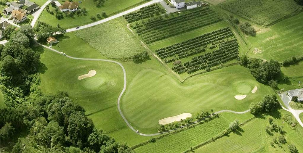 Golfvergnügen auf 45-Loch, Österreichs größter Golfanlage Die REITERS Golfschaukel Stegersbach-Lafnitztal ist Österreichs größtes Golfresort.
