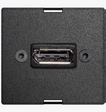 Wechselmodule Beschreibung Abbildung Best.-Nr. & Ausführung FlipTop Push FrameDock Dock Square Port Push HDMI-Anschluss 9331 8540 0000 Buchse Buchse (ohne Kabel) HDMI 1.