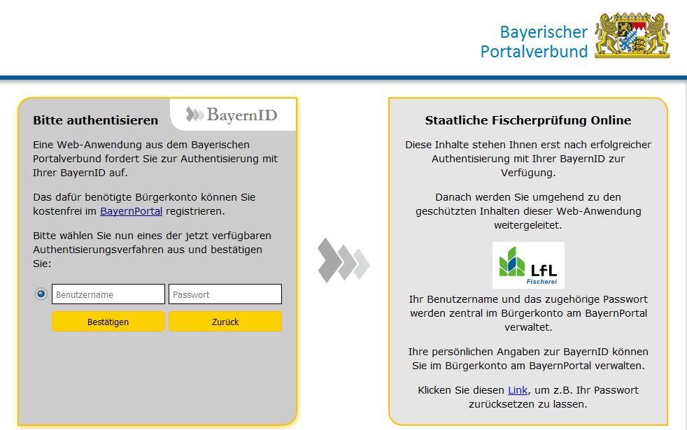 Nach der Registrierung: Der erste Login 5 2 Nach der Registrierung: Der erste Login Nachdem Sie sich auf den Internetseiten des Freistaat Bayern eine BayernID angelegt haben, können Sie sich damit