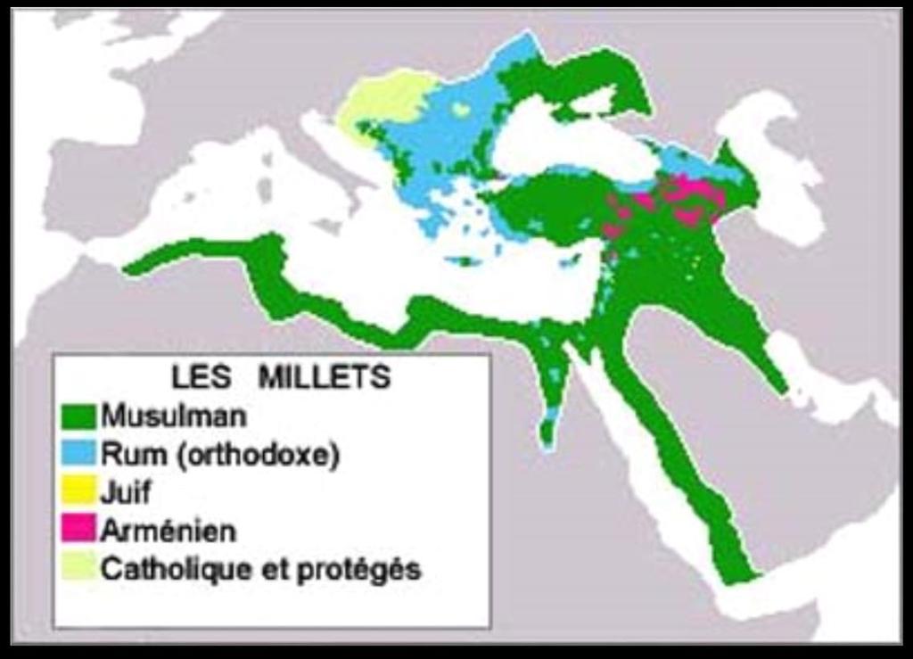 Das Osmanische Reich bis 1922 Das Ottomanische Reich bestand aus Provinzen und Millets. Mit den Provinzen wurde die staatliche Organisation des Reiches gegliedert.