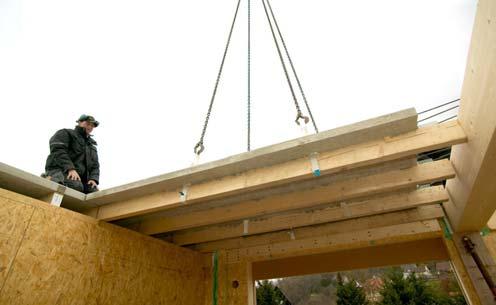 Empfohlene konstruktive Maßnahmen Deckenkonstruktion Holz-Beton-Verbund-Decken Flächige Massivholzdecken Holzbalkendecken oder Trägerroste