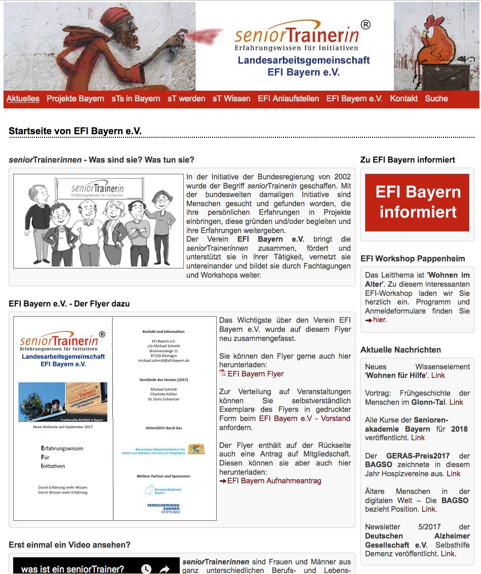 EFI Bayern Webseite Das Schaufenster der EFI Bayern Initiative Ist das Schaufenster der EFI-Initiative in Bayern.