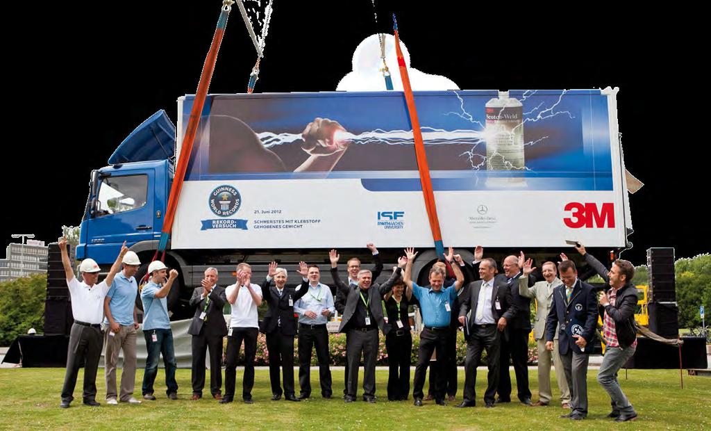 Juni 2012 zusammen mit der RWTH Aachen University einen neuen Guinness-Weltrekord im