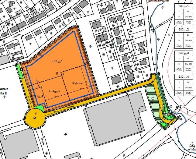 Planungsstand 2017 6 FNP Änderungen B-Plan W-113-04 Quartier Francais, Teilbereich A, 4. Änderung (parallel mit der 5.