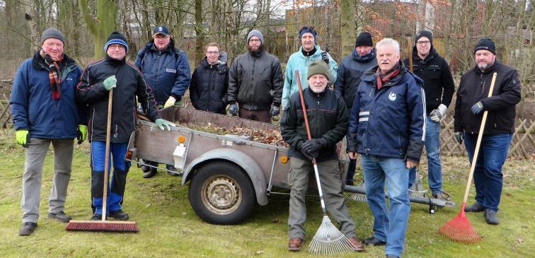 Viele Mitglieder der dem Förderkreis angehörenden Vereine und Verbände beteiligten sich bei der diesjährigen Landschaftssäuberungsaktion am 17. März.