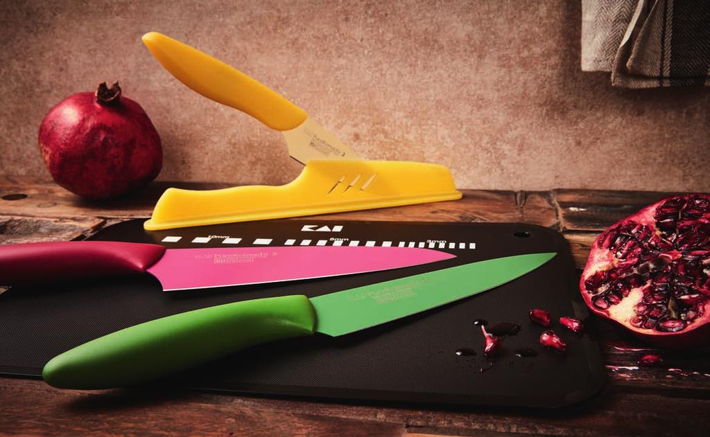 0" und flexibler Schneidmatte Bring Farbe in deine Küche