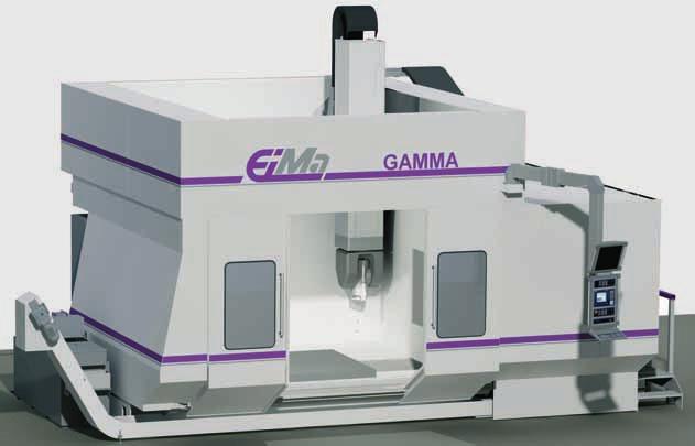 GAMMA XT hier in einer Ausführungen mit Fräskopf für die Bearbeitung von Stahl.