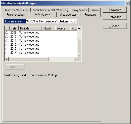 3.0 Parameter neu einlesen Wie bereits eingangs erwähnt, müssen die nachträglich zur Verfügung gestellten UVA und EÜR-Formulare erst mit dem Programm verknüpft werden, um diese nutzen zu können.