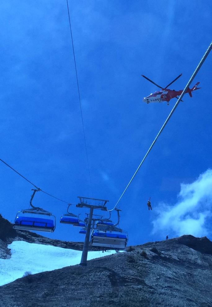 Helikopter & Longline Air-Glaciers Kursort: Lauterbrunnen Kursdatum: 6.