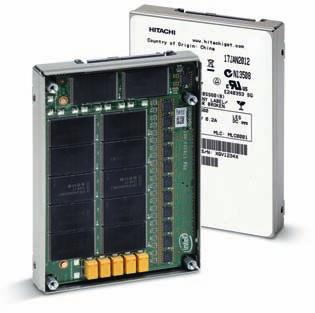 Storage & Archivierung Produkte Hitachi Global Storage Technologies Enterprise-SSD mit 25-Nanometer-SLC Hitachi GST vergrößert seine Ultrastar-SSD-Serie um die SSD400S.