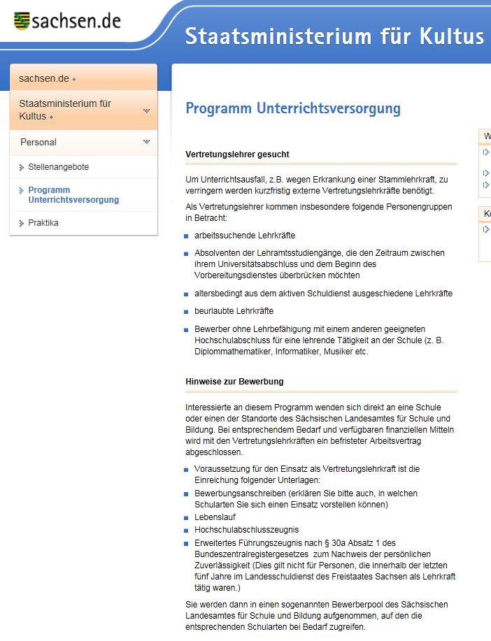 Programm Unterrichtsversorgung https://www.smk.sachsen.de/15179.htm 26 21. Juni 2018 Dr.