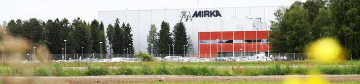 Über Mirka Mirka ist der größte Hersteller von flexiblen Schleifmitteln in Skandinavien und einer der größten Schleifmittelhersteller weltweit.