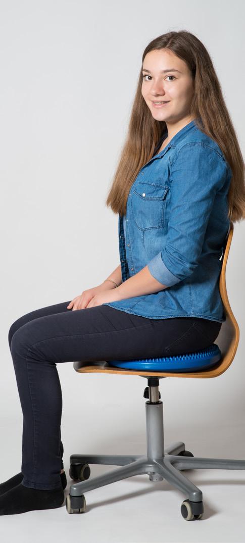 für 4 Stunden empfohlen Sitzkissen kann im Sitzen, Liegen oder Stehen verwendet werden braucht wenig Platz fördert Koordination trainiert Rückenmuskulatur kann auf