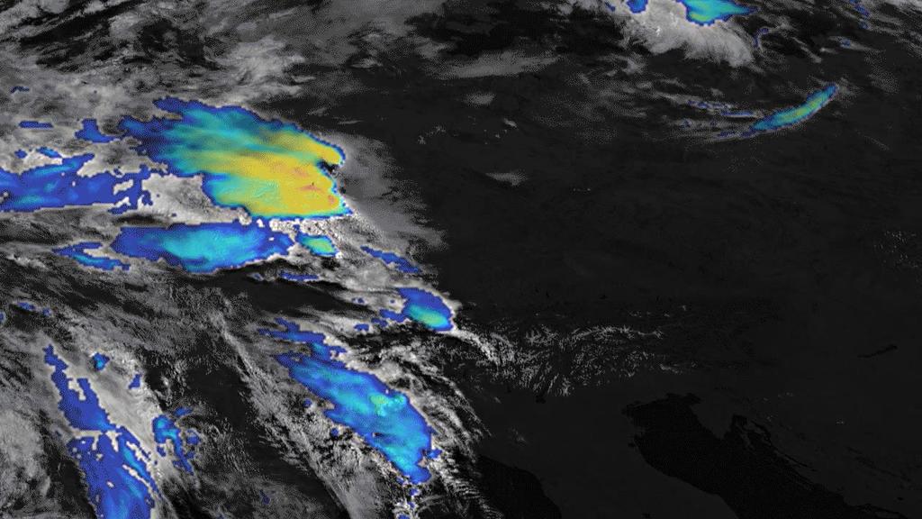 MSG für Nowcasting bei Unwetter: Gewitter 2013: Meteosat very rapid scan