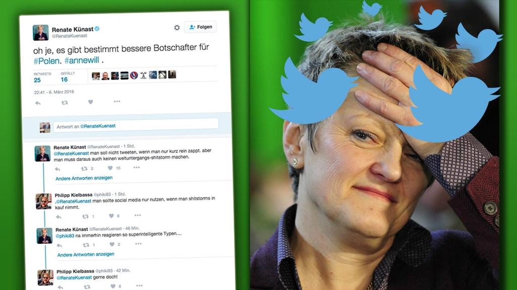 Articles 100 articles, 2016-03-07 06:01 1 Shitstorm auf Twitter: Renate Künast verwechselt die Slowakei mit Polen Nachdem die Grünen- Politikerin Ende 2015 auf Facebook die US- Präsidenten George