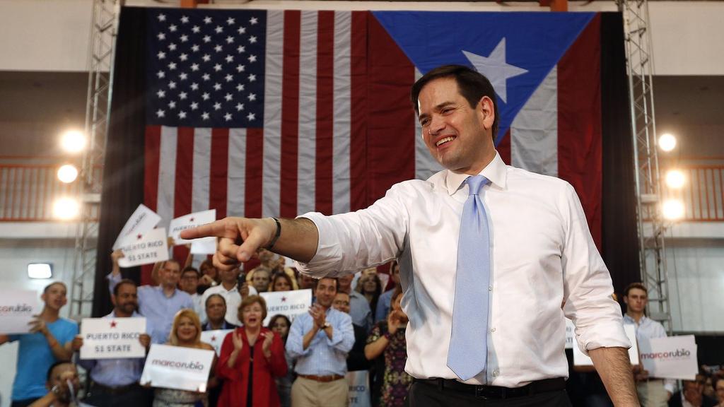 2016-03-07 00:51 88 US-Wahl: Rubio gewinnt alle Delegiertenstimmen in Puerto Rico Senator Marco Rubio hat die Vorwahl der US- Republikaner am Sonntag in Puerto Rico für sich entschieden.