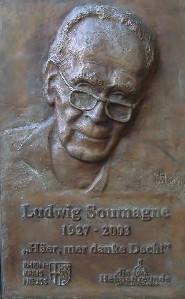 Das ist Ludwig Soumagne: Ludwig Soumagne war ein berühmter Mund-Art-Dichter.