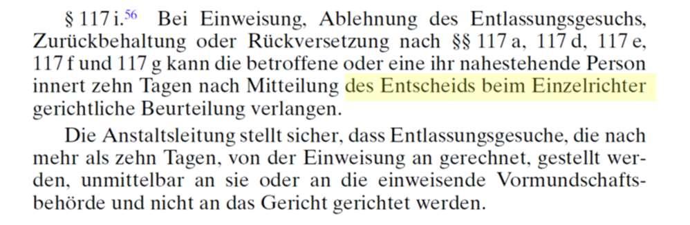 2006: Einweisung - Gleichen Grundlagen im ZGB - Identische Einweiser Folie 31 / 20.
