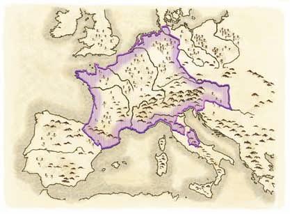 Europa sah damals anders aus als heute.