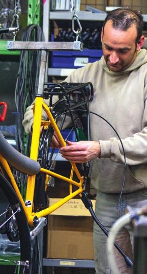 Kranich Utopia Fahrräder Belastbare Räder mit handgebauten Stahlrahmen, zeitlos und langlebig.