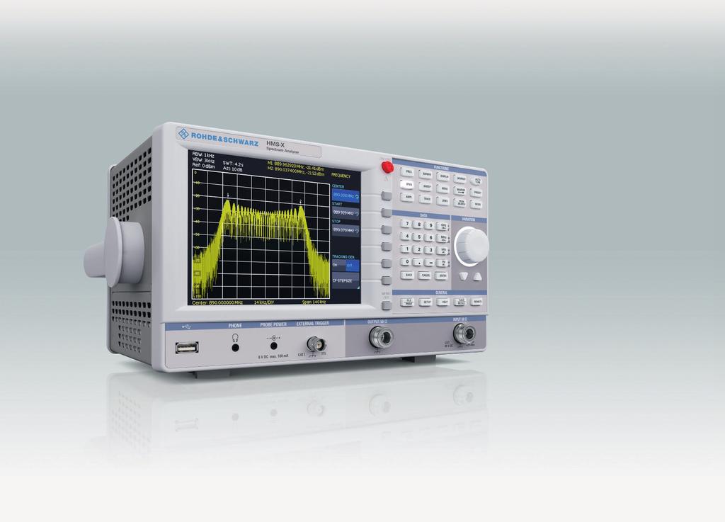 Spektrumanalysatoren 1,6 GHz 3 GHz