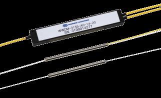 1310 / 1550 nm WWDM Eigenschaften Niedrige Einfügedämpfung Hohe Kanalisolation Exzellente mechanische und optische Leistungsmerkmale Anwendungsbereiche Telekommunikations-Netzwerke CATV Netze in der