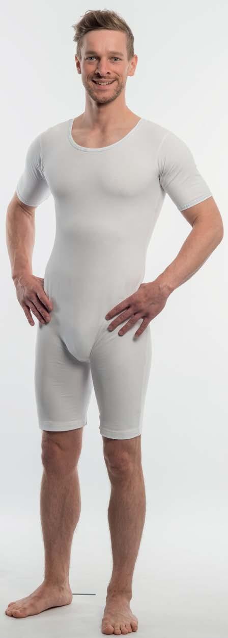 bodys Beinreißverschluss Unterhemd und Fixierhose in einem Produkt schützt vor Auskühlen