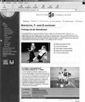Ergänzend zur CD-ROM Ballzauber, die speziell für fußballbegeisterte Jugendliche konzipiert wurde und 64 Technikübungen zum interaktiven Eigentraining enthält, gibt es ab sofort auf www.dfb.