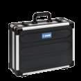 ABS-Werkzeugkoffer UNIOR Aussenmaße: 450x320x160 mm Kofferschale mit Aluminiumprofile zur Strukturverstärkung, 1 Werkzeugtafel und 1 Abdecktafel,