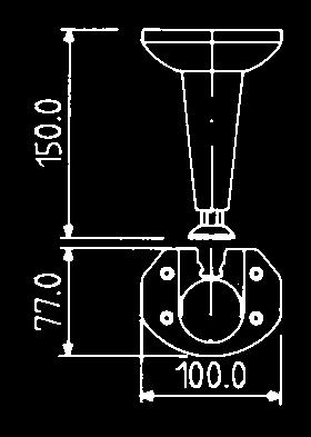 10 16 Gewichtsausgleichsbeschlag Ausführung: Lager und Achse: Eisen, verzinkt Torsionsfeder: Eisen, blank Stahlseil: verzinkt Seilrolle: Kunststoff, weiß 099-001 Wichtig: