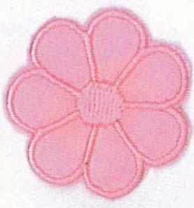 WE30026 Blume rosa 3 x 3 cm Art.