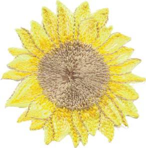 WG20001 Sonnenblume 3,2 x 3,2 